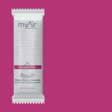 Load and play video in Gallery viewer, Energetic Pink+ Dates, Nuts, Ginseng & myAir's adaptogens formulations.