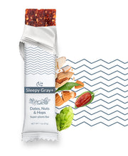 Load image into Gallery viewer, Sleepy Gray+ Dates, Nuts, Hops & myAir's adaptogens formulations.